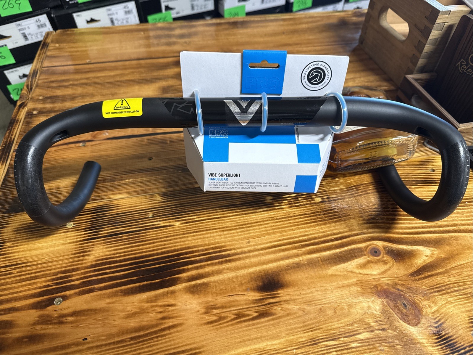 Shimano Pro Vibe Superlight Carbon Road Handlebar 31.8 40 And 42cm (9479)