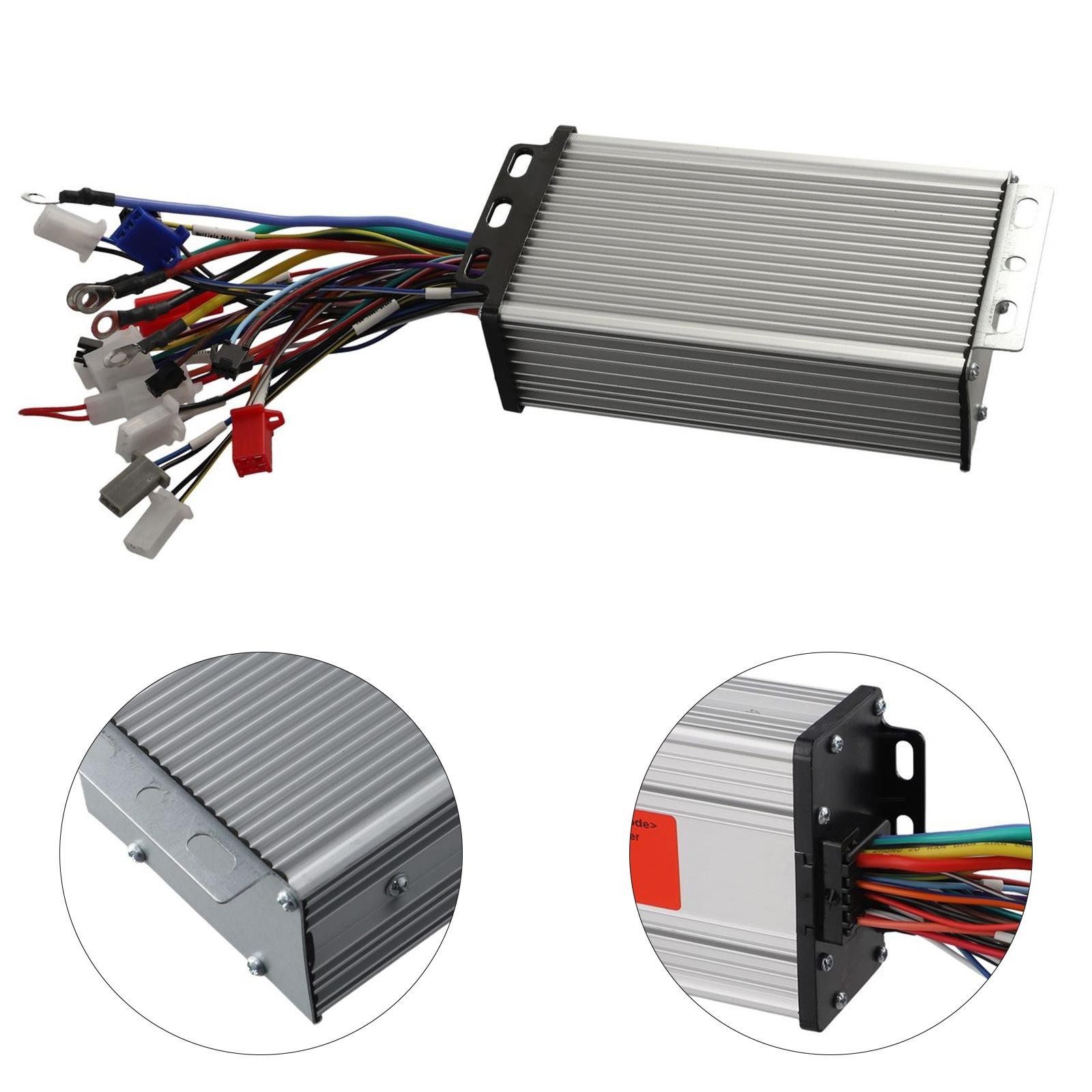 24V36V48V52V60V Intelligent Dual Mode Controller for Electric Bikes 500W 800W