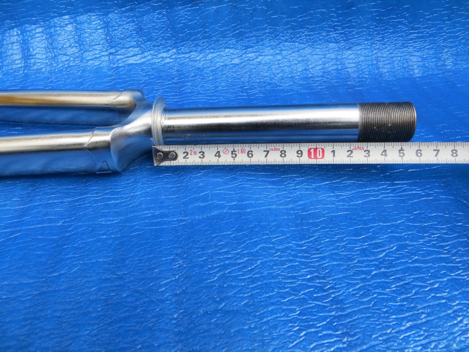 Bomber Pro 1 Inch Chrome Plated Front Fork 158mm + Dura Ace 7710 NJS Headset