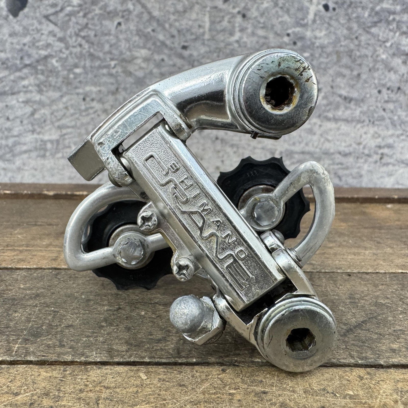 Vintage Shimano Crane Rear Derailleur Short 70s Dura Ace 1st Gen Road Bike