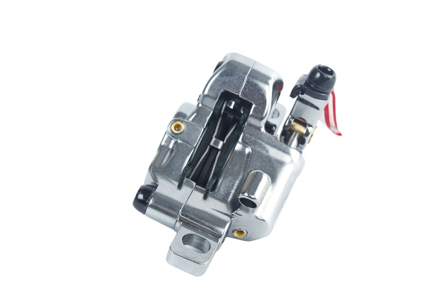 Juin Tech M1 Mountain eBike Bicycle Hydraulic Disc Brake Calipers w/rotors Gray
