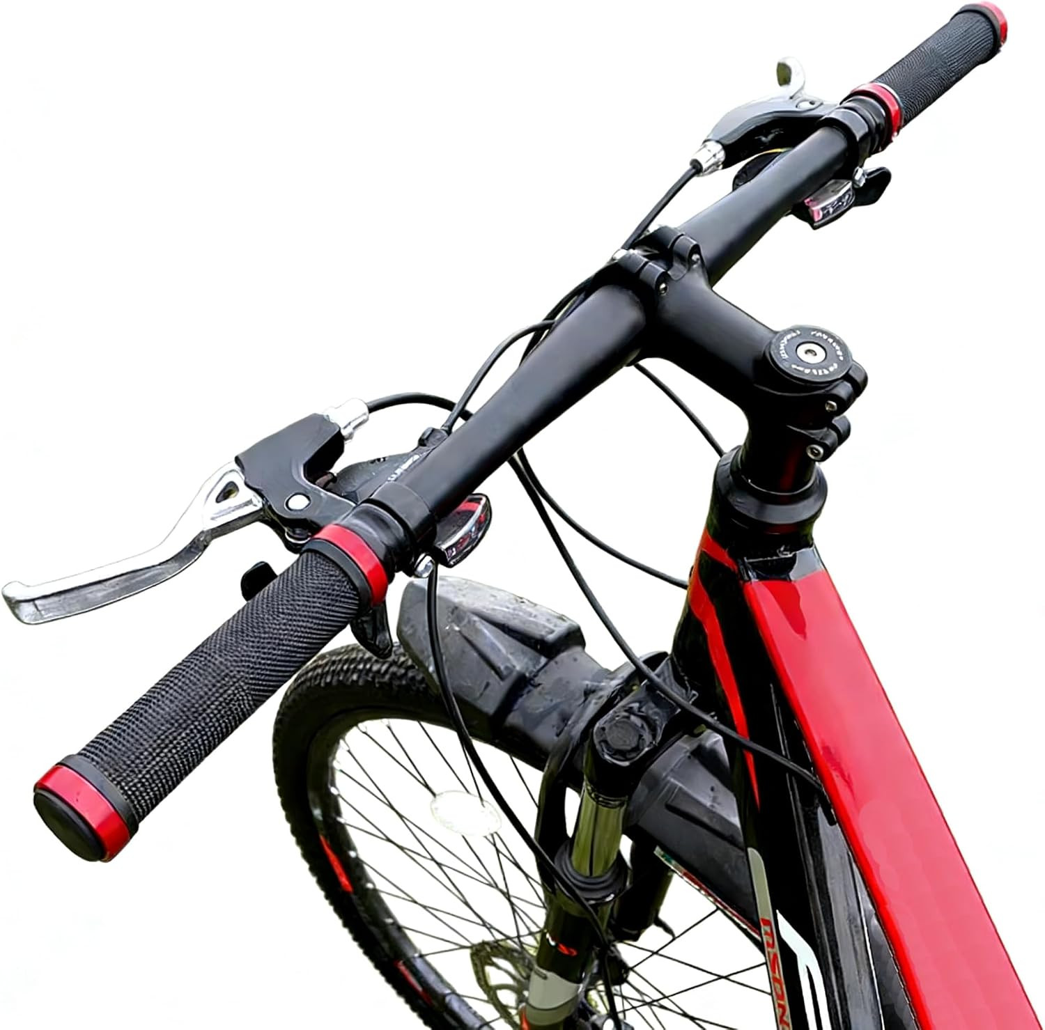 Non-Slip Bicycle Handlebar Grips, Rubber Bike Grips for Mountain Bike Electric S