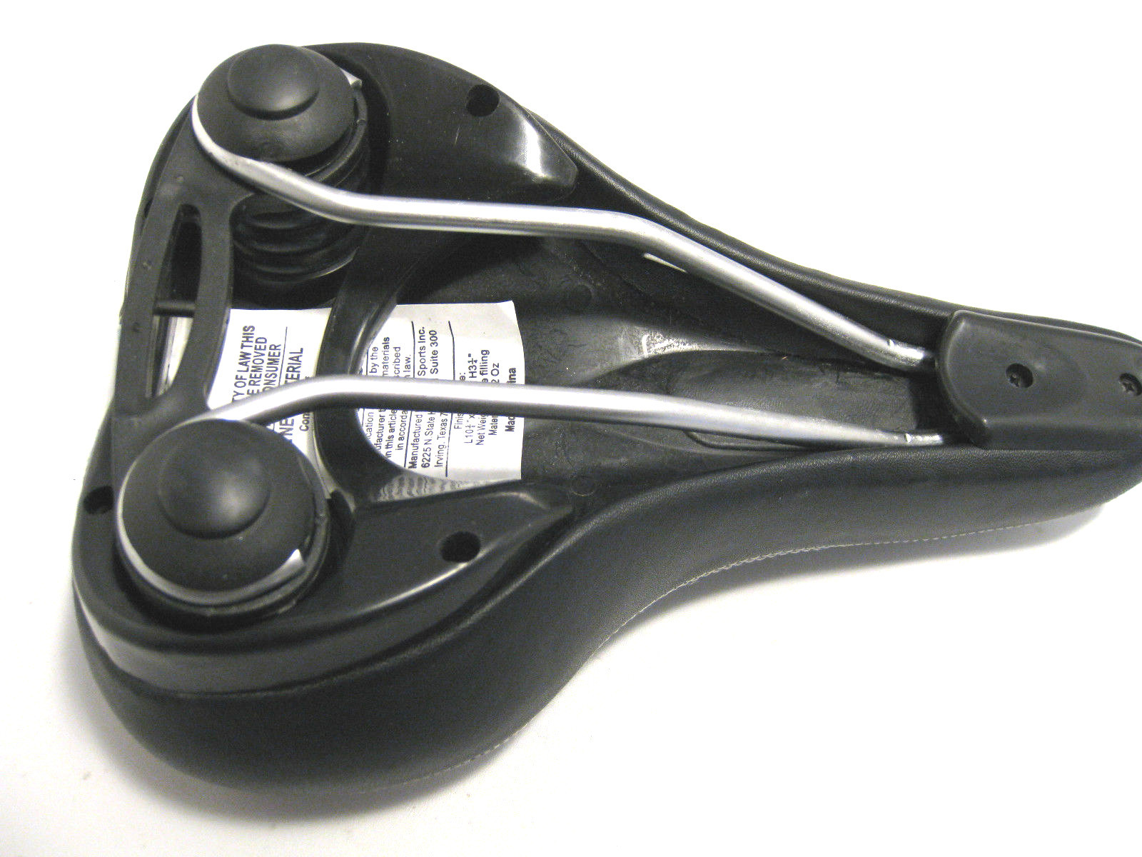 Bell Bellisima Women’s Comfort Vinyl Saddle Praia Shaped Soft Ride NEW w/ Tags
