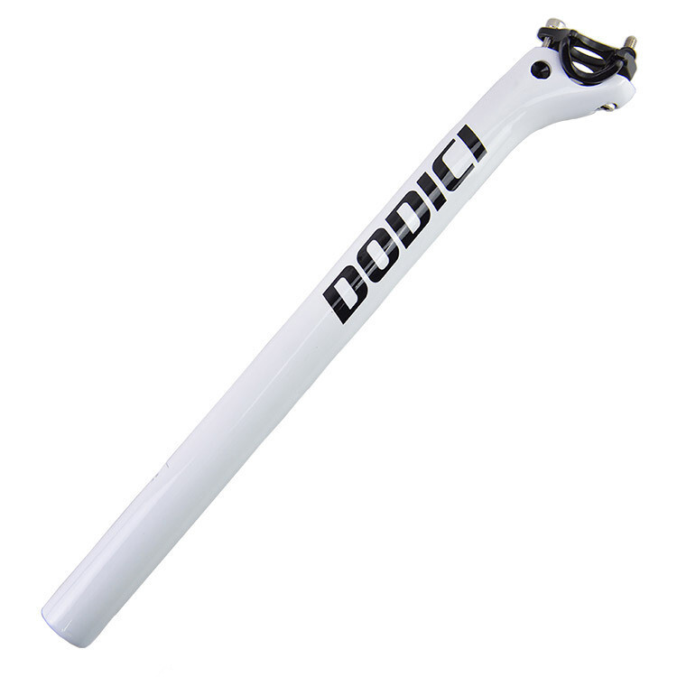 Carbon Bicycle Seatpost Offset 25mm MTB Road Bike Saddle Post 27.2/30.8/31.6mm