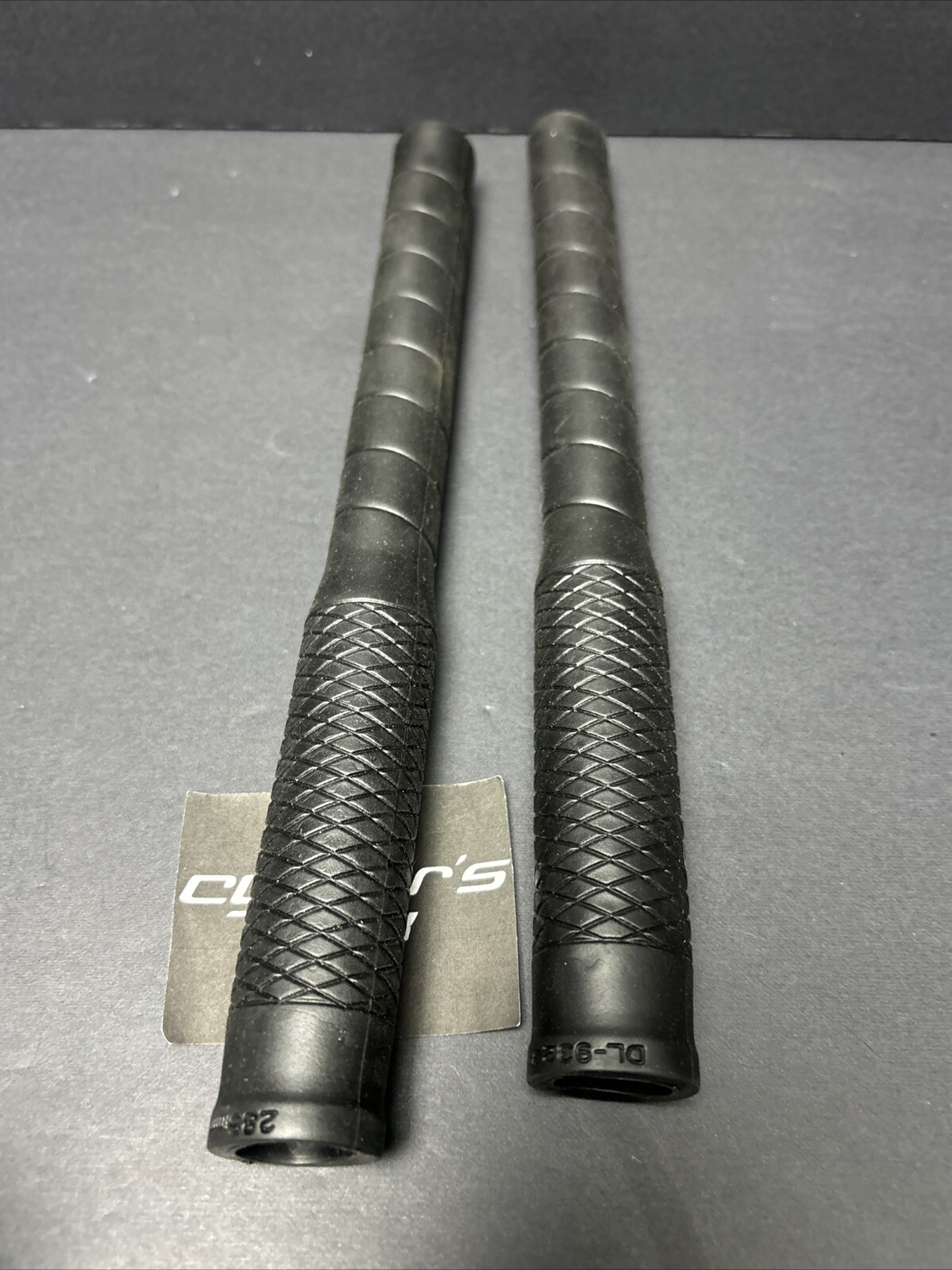Black 270mm Long Bull Horn Bicycle Grips BMX Road Bike Drop Bar Nitto Origin8