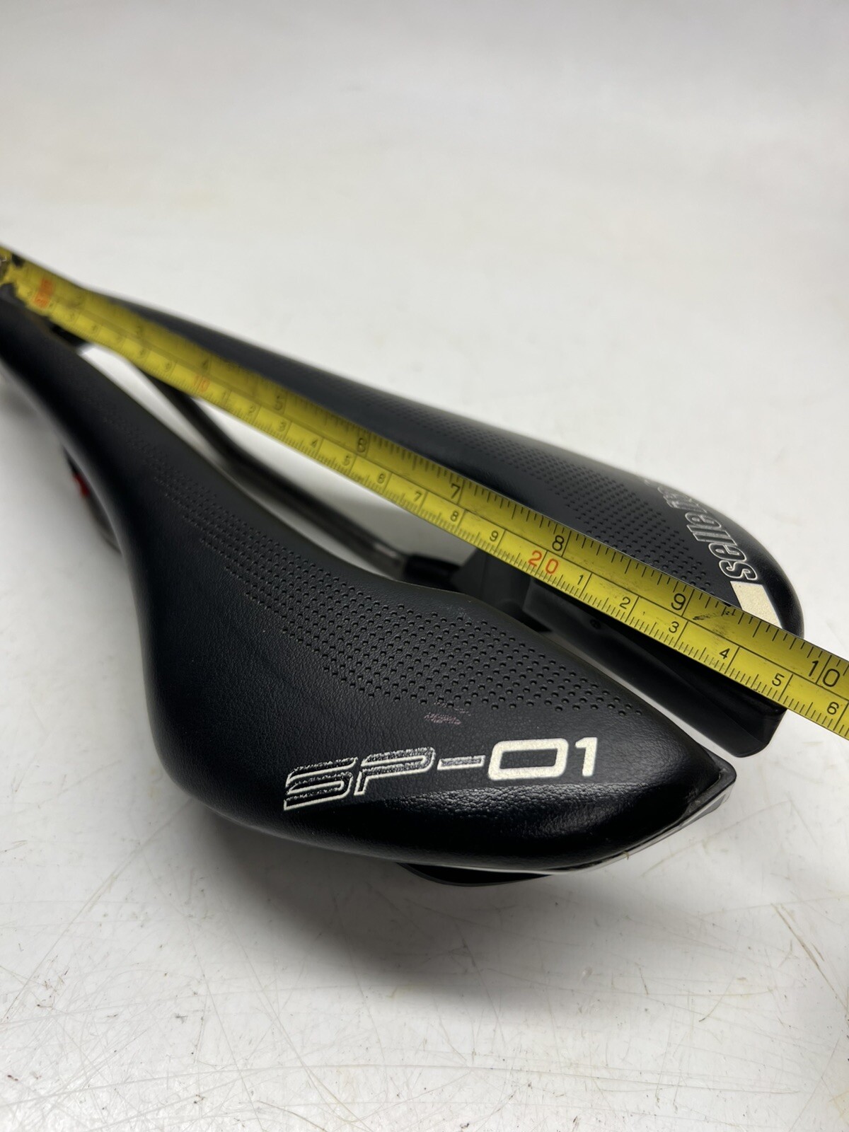 Selle Italia SP-01, S3 Boost Superflow Ti316 Tube Rail Saddle 130x250mm, 185g.