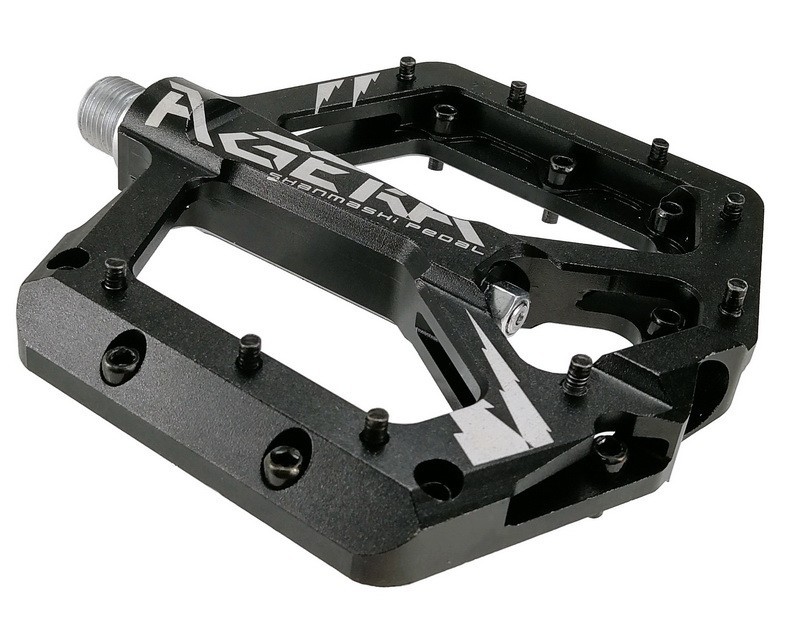 AGERA CNC Aluminum Road MTB Mountain Bike XC Bicycle Pedal Flat Pedals Bearings