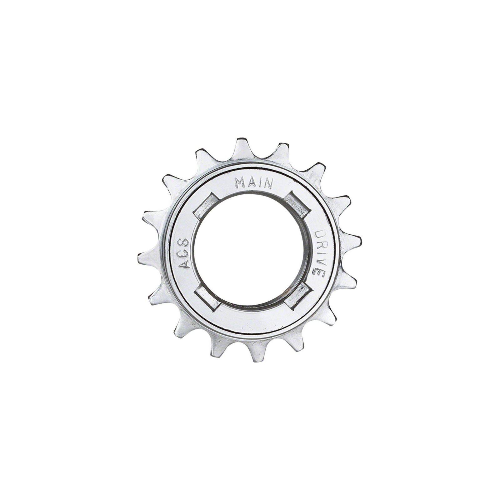 ACS Main Drive Freewheel, 16t 1/8″ Silver