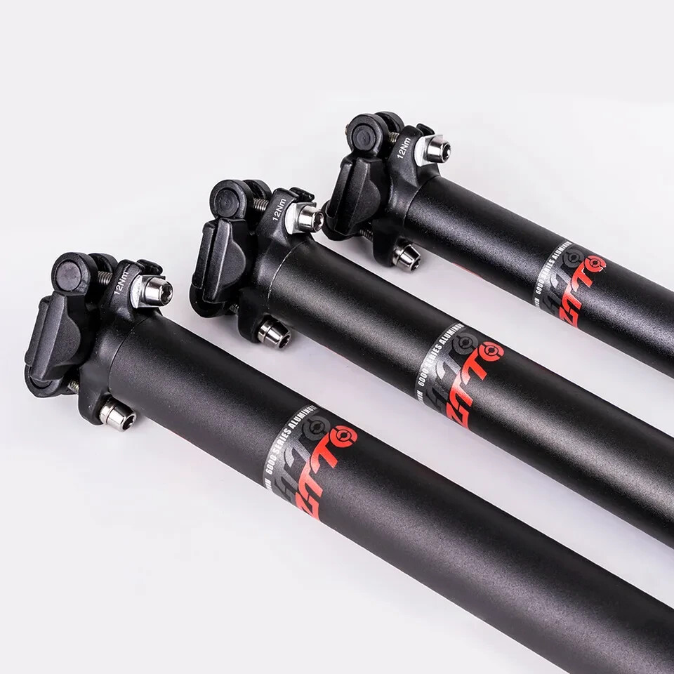 ZTTO Bike Bicycle Seat Post Tube SeatPost 27.2/28.6/31.6 350mm MTB
