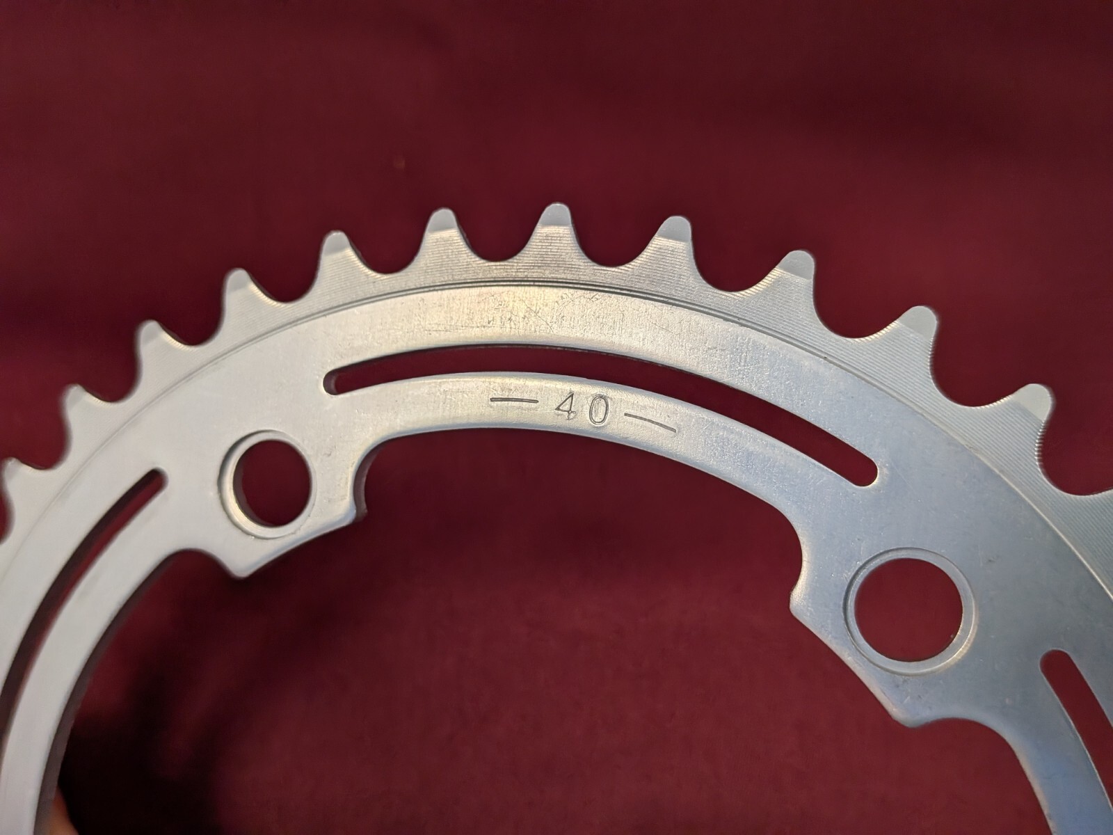 Unbranded SR Sakae 40t Chainring BCD 118mm RARE Road Japan NOS