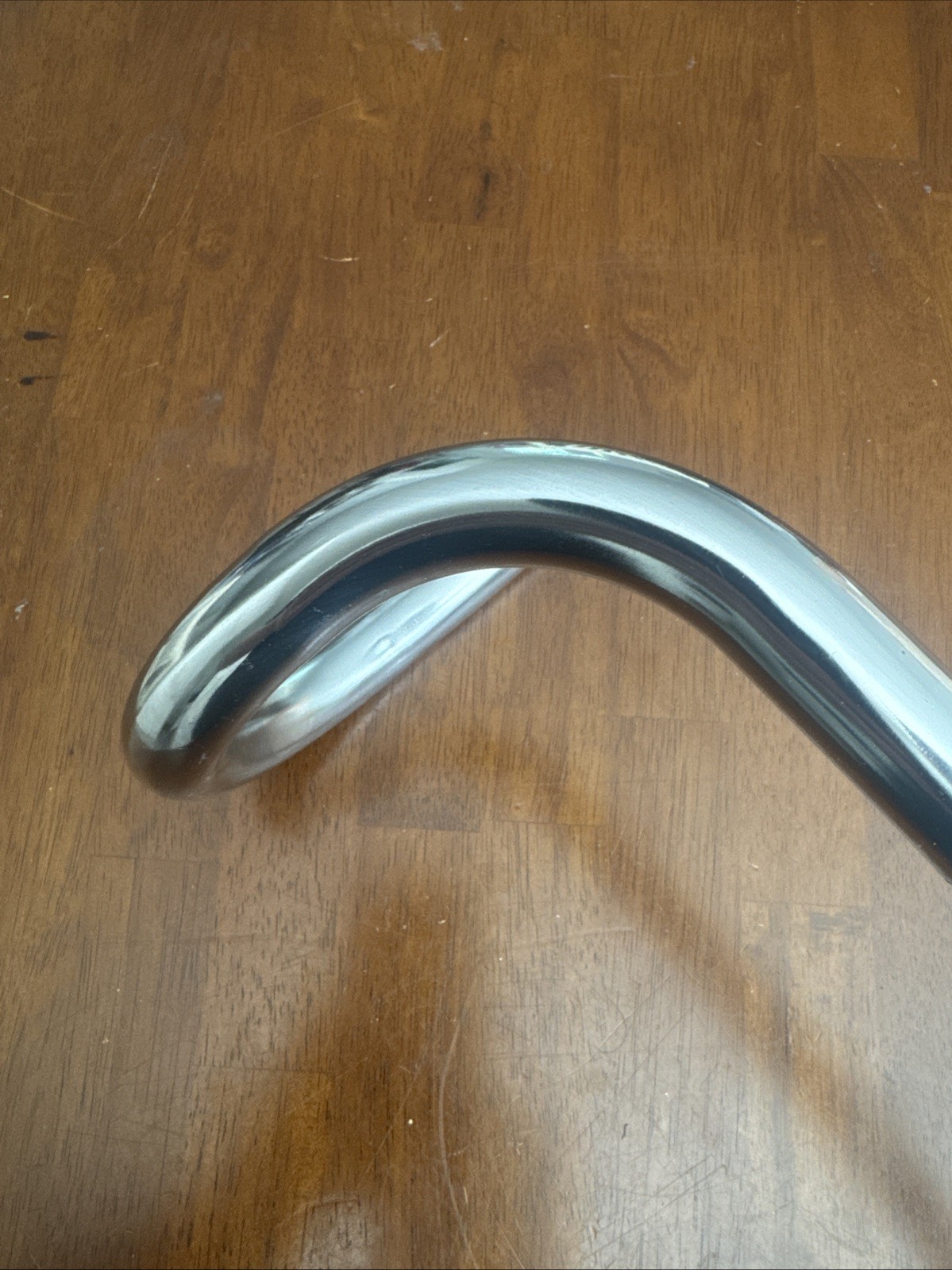 Vintage Fuji Nitto OLYMPIADE 112 Drop Handlebar 390 25.4 Clamp Silver Japan