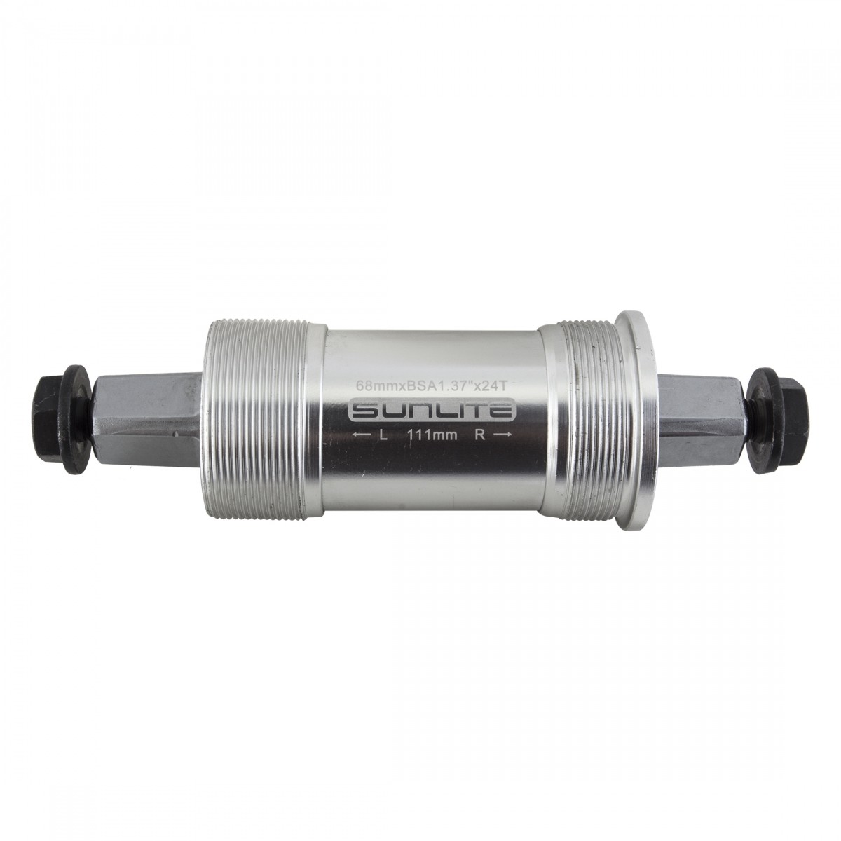 Sunlite SL-55 Square Taper JIS 68×111 Spindle Sealed Bearings BSA Bottom Bracket