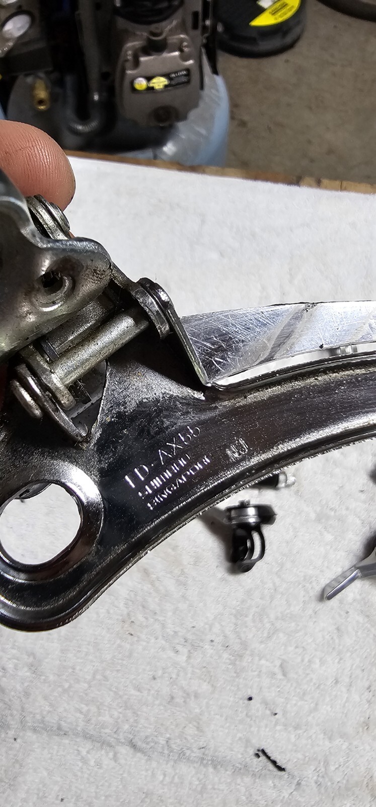 Vintage Shimano Shimano Lot Tourney Deraileurs SL-MT36 MT50 Resentel Levers