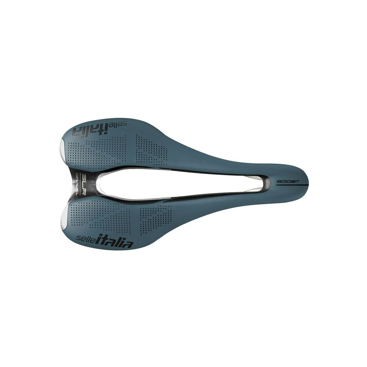 BIKE SADDLE BRAND: SELLE ITALIA SLR BOOST GRAVEL TI316 SUPERFLOW BLUE GRANITE