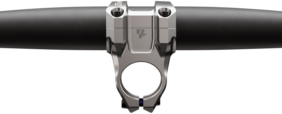 RaceFace Turbine Stem – 40mm, 35mm Clamp, +/-0, 1 1/8″, Silver