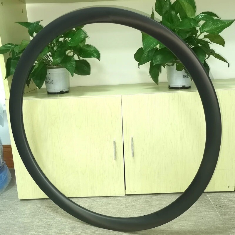 700c Gravel Racing Road Bike Carbon Rims Hookless 30mm Width 30/35/40/45mm Depth