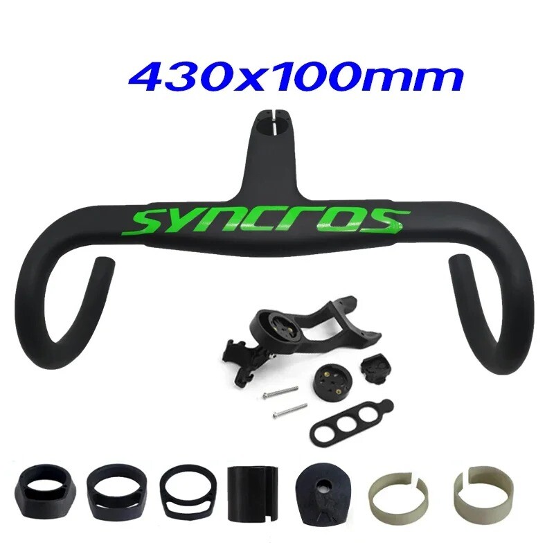 Carbon Road Bicycle Handelbar with Washers Diameters 31.8/28.6mm Bicycle Parts