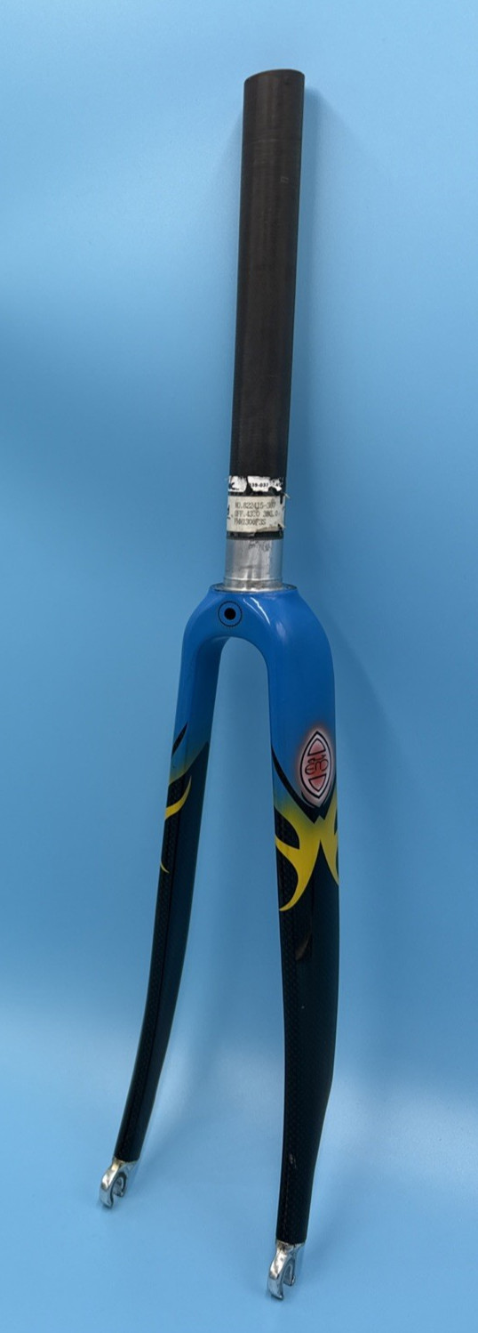 RARE Eddy Mercx Team SC 700c Carbon Fiber 1-1/8″ Fork 248mm Steerer 43mm Rake