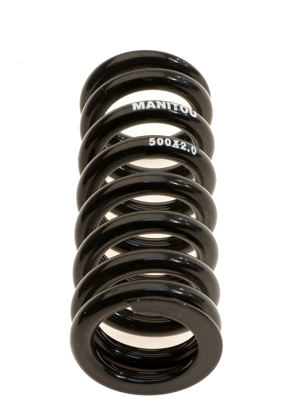 Manitou Rear Shock Coil Spring 500lbs x 2.0″ Black Steel 500×2.0 MTB NEW