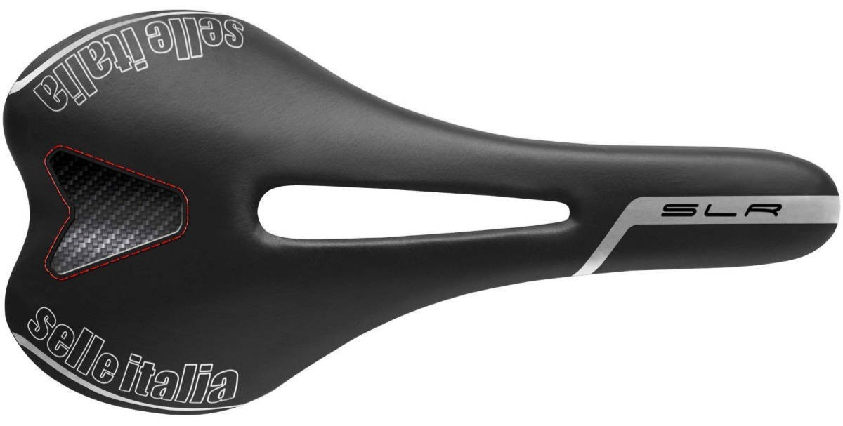 Selle Italia SLR TM Flow L2 145mmX275mm 210g Road Bike Saddle Black New