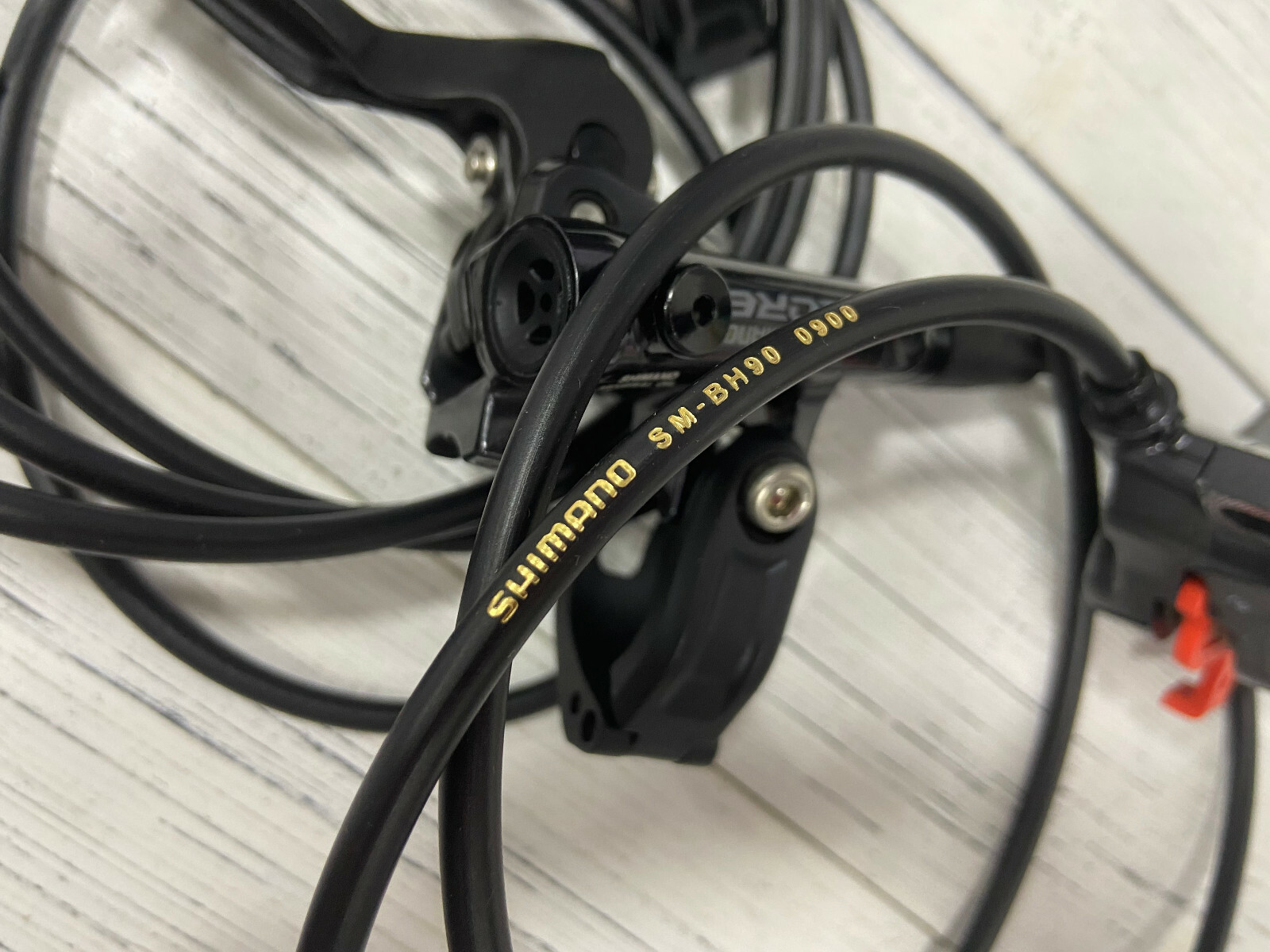 Shimano DEORE 12-Speed BR-M6120+BL-M6100 4-Piston MTB Hydraulic Disc Brake Set