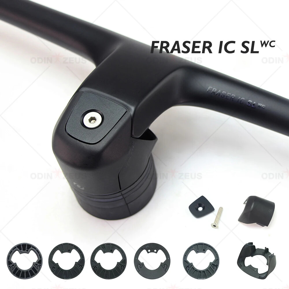 Carbon Fiber FRASER IC SL WC MTB Bicycle Integrated Handlebars with Stem 740mm