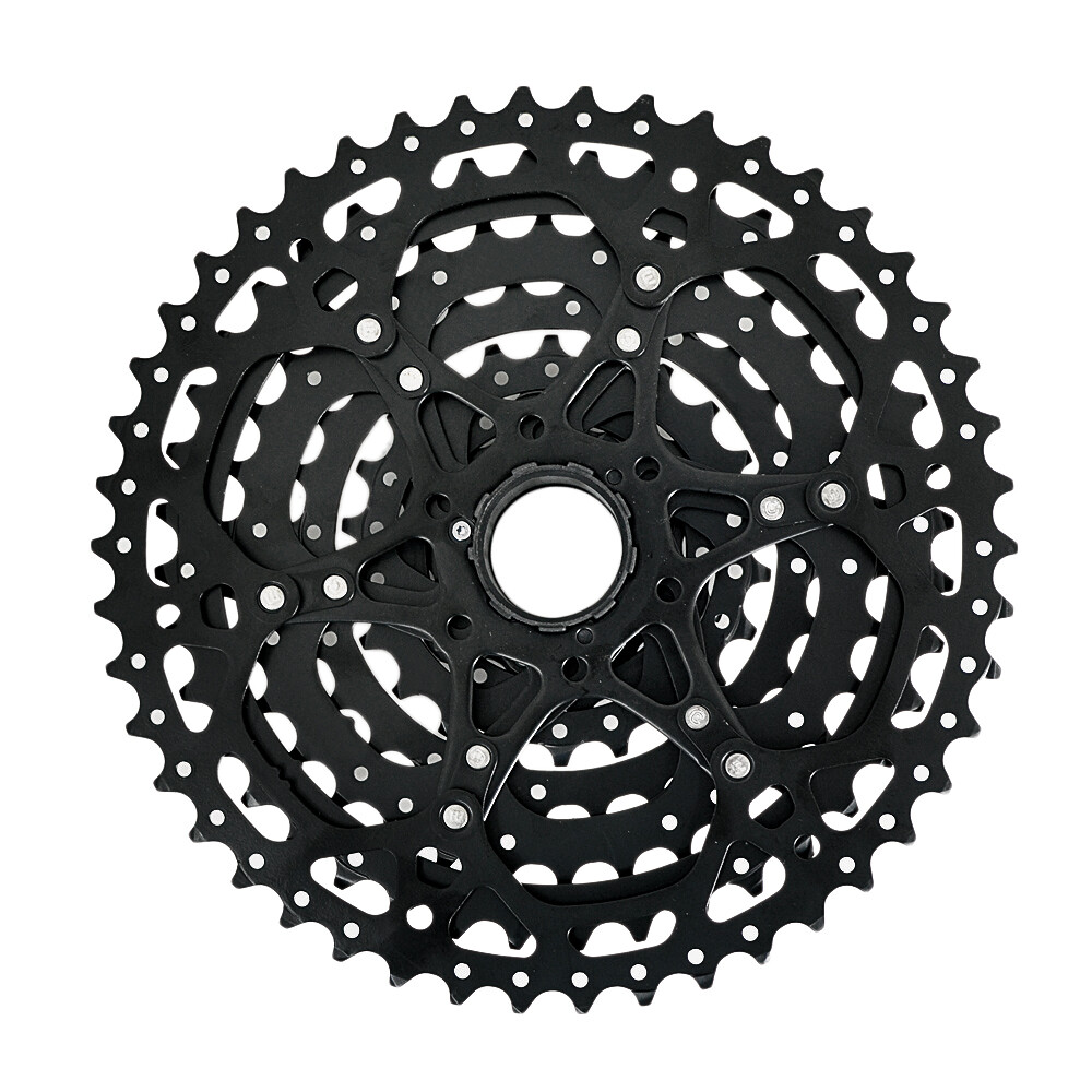 SunRace CM983 11-46T 9 Speed Wide Ratio Cassette , Black