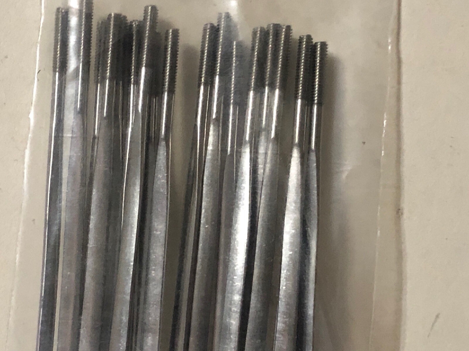 NEW Wheelsmith ACE14-242mm Blade Spokes Bag of 18