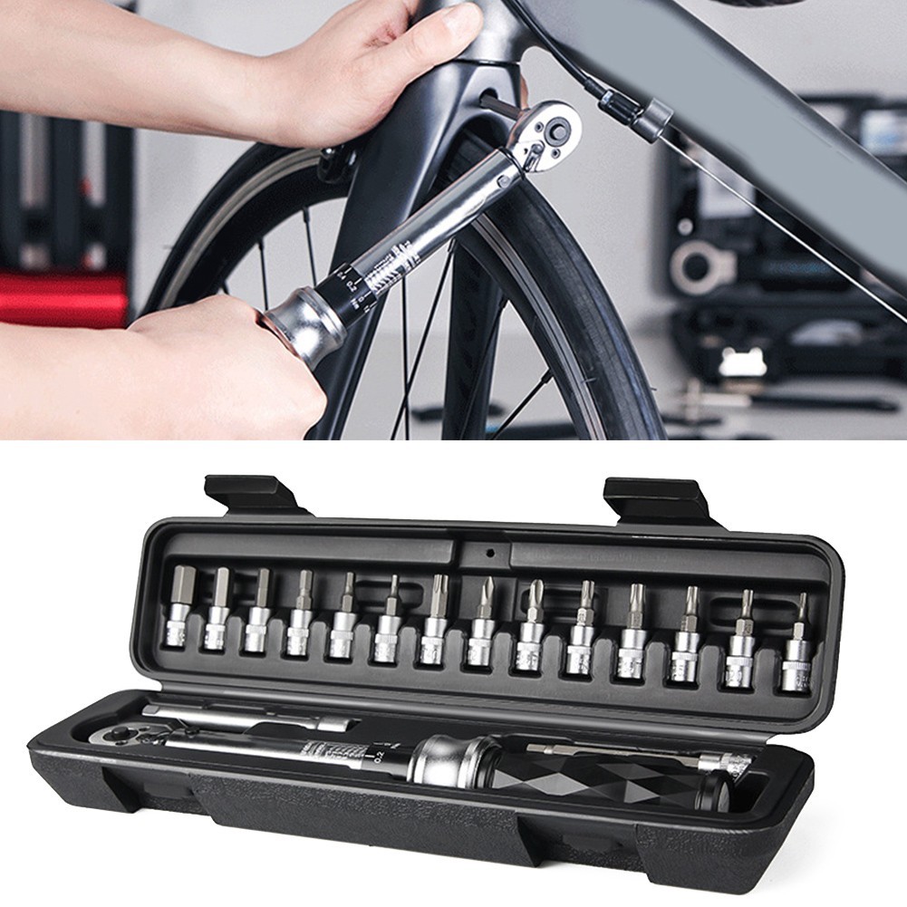 18in1 adjustable bike for torque wrench and repair tool set for bicycle