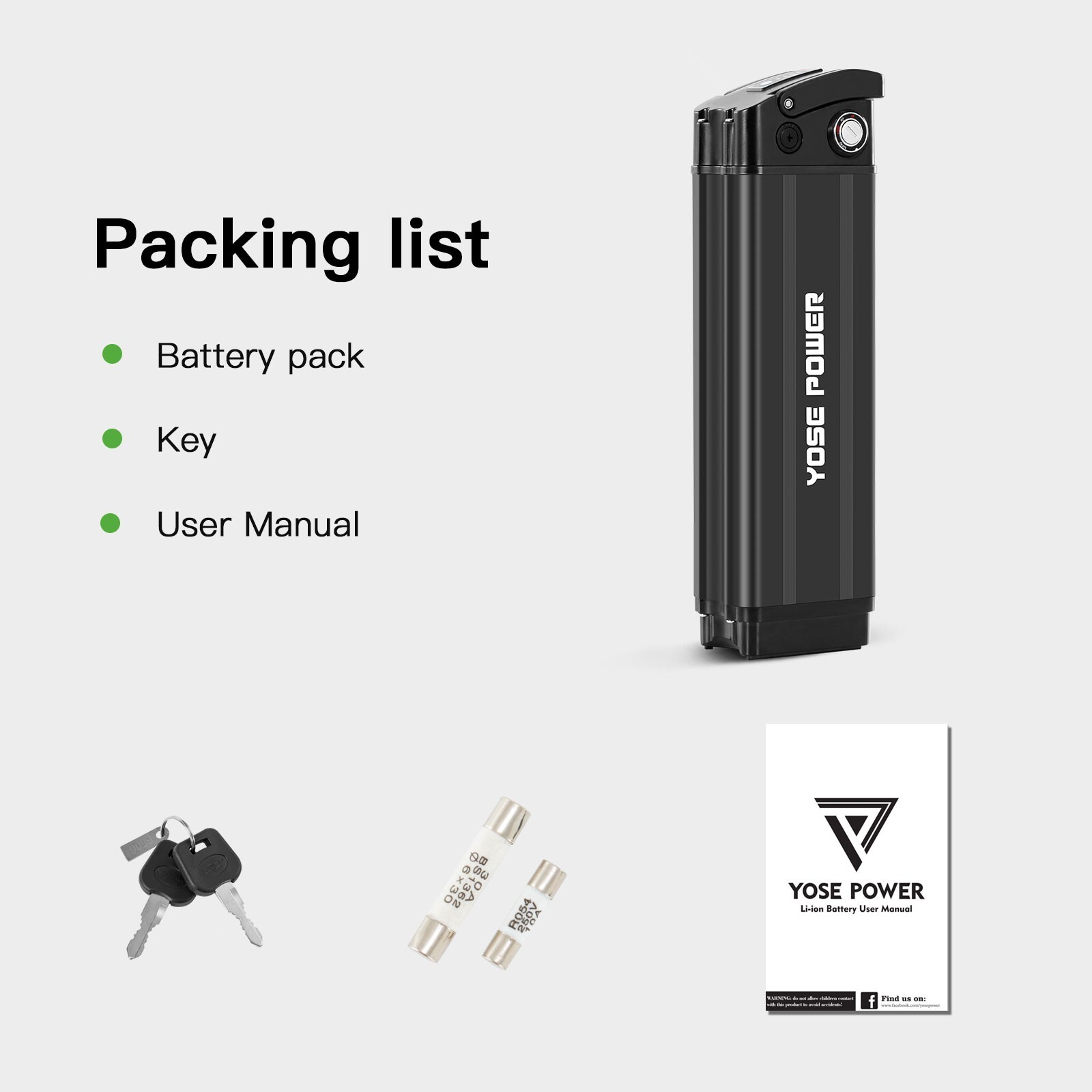 Heybike Battery 36V 48V 13Ah for Cityscape Mars Ebike Battery Replacement