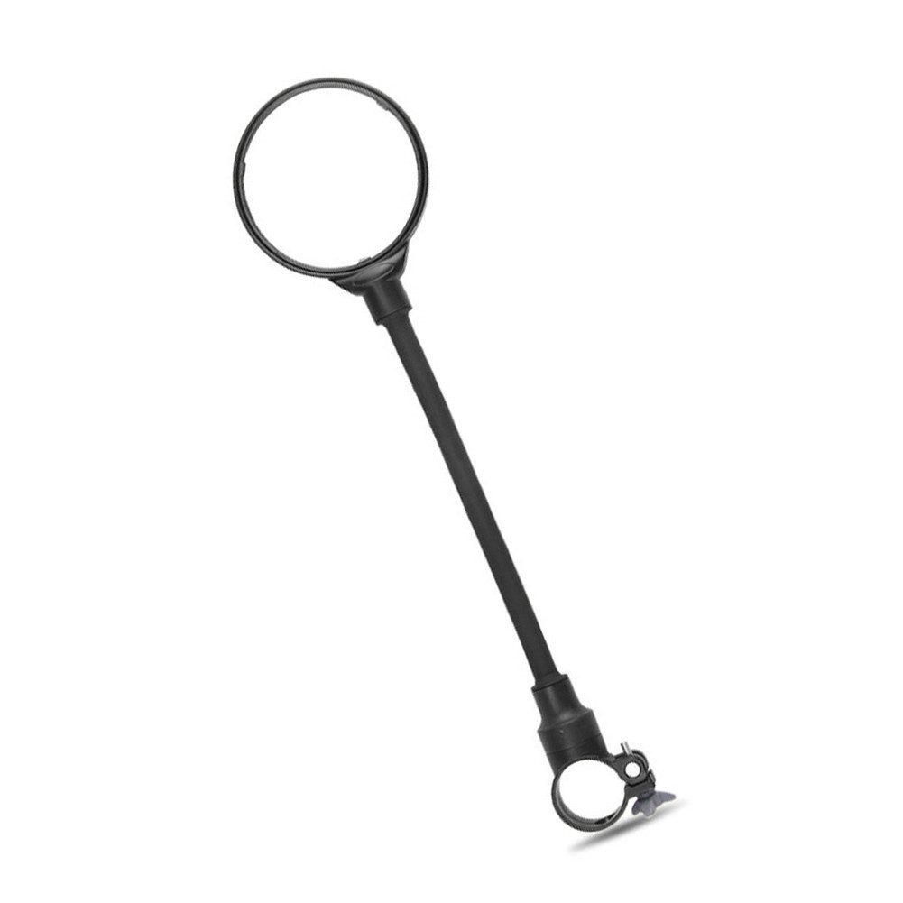 Black Mountain Bike Rearview Mirror – 38x9x3cm Adjustable Handlebar Mirror