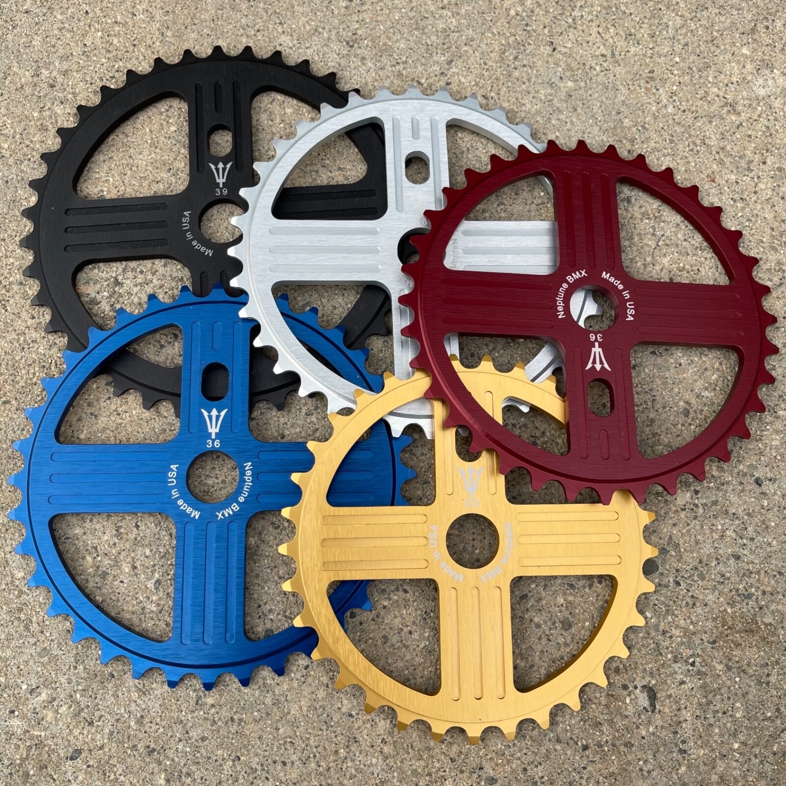 Neptune Helm Alloy Sprocket Chainwheel USA Made BMX Bike Sprockets Se Gt Redline