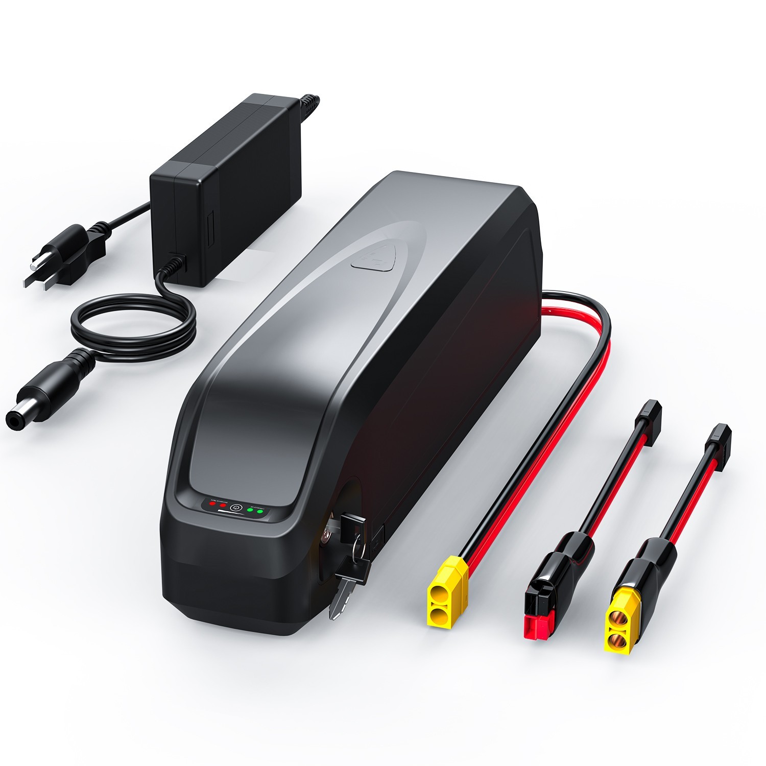 48V 17.5Ah Hailong Ebike Lithium Battery 40A BMS with Samsung Cells 100-1500W