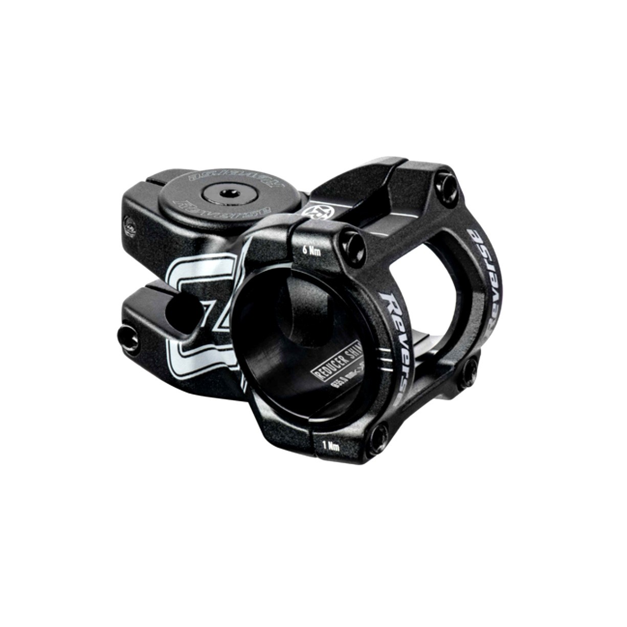 Reverse E-Black One D-2 MTB & E-Bike 35mm Stem, Adjustable, Aluminum 6061 T6