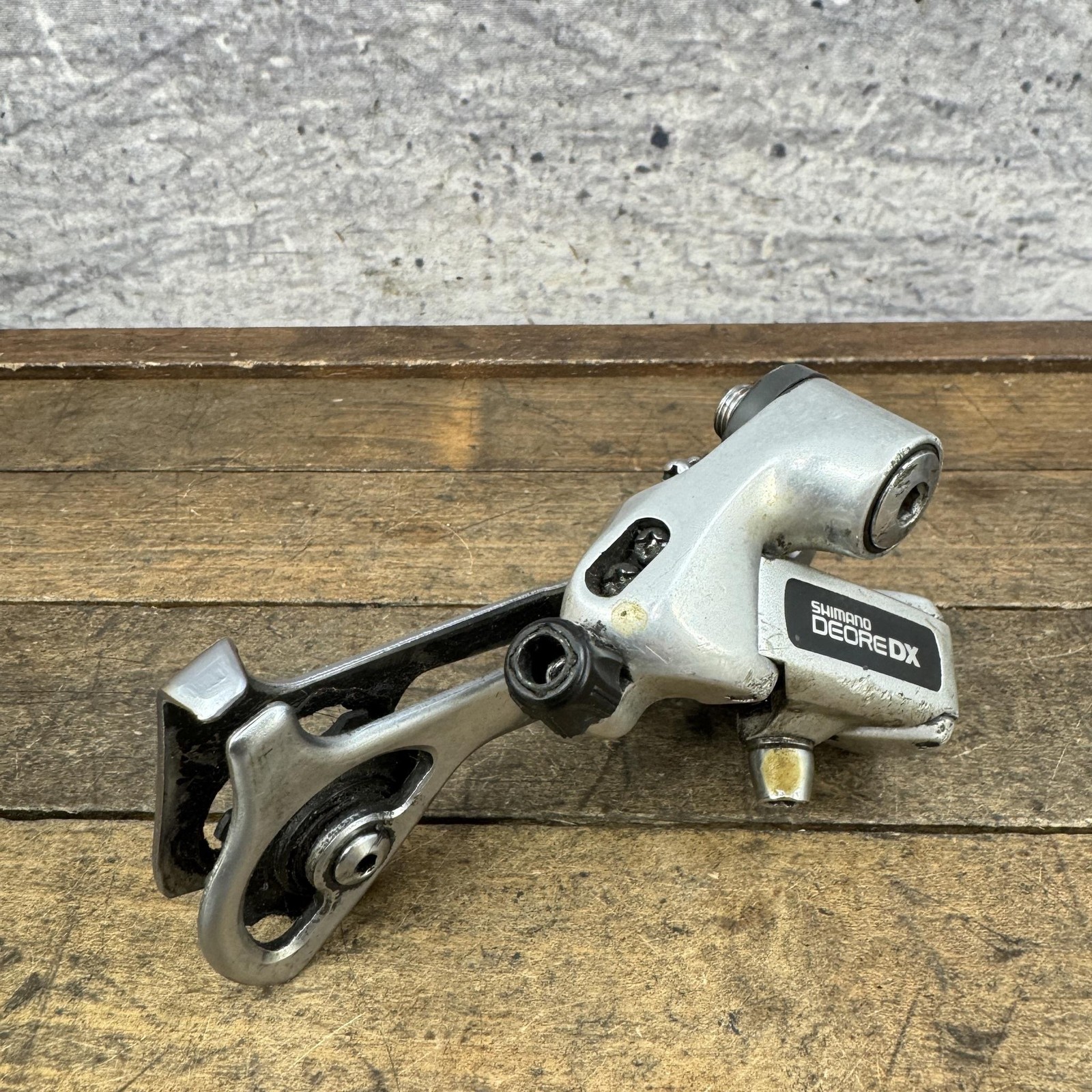 Vintage Shimano Deore DX RD-M650 Rear Derailleur Long Cage 7s Japan MTB 320g