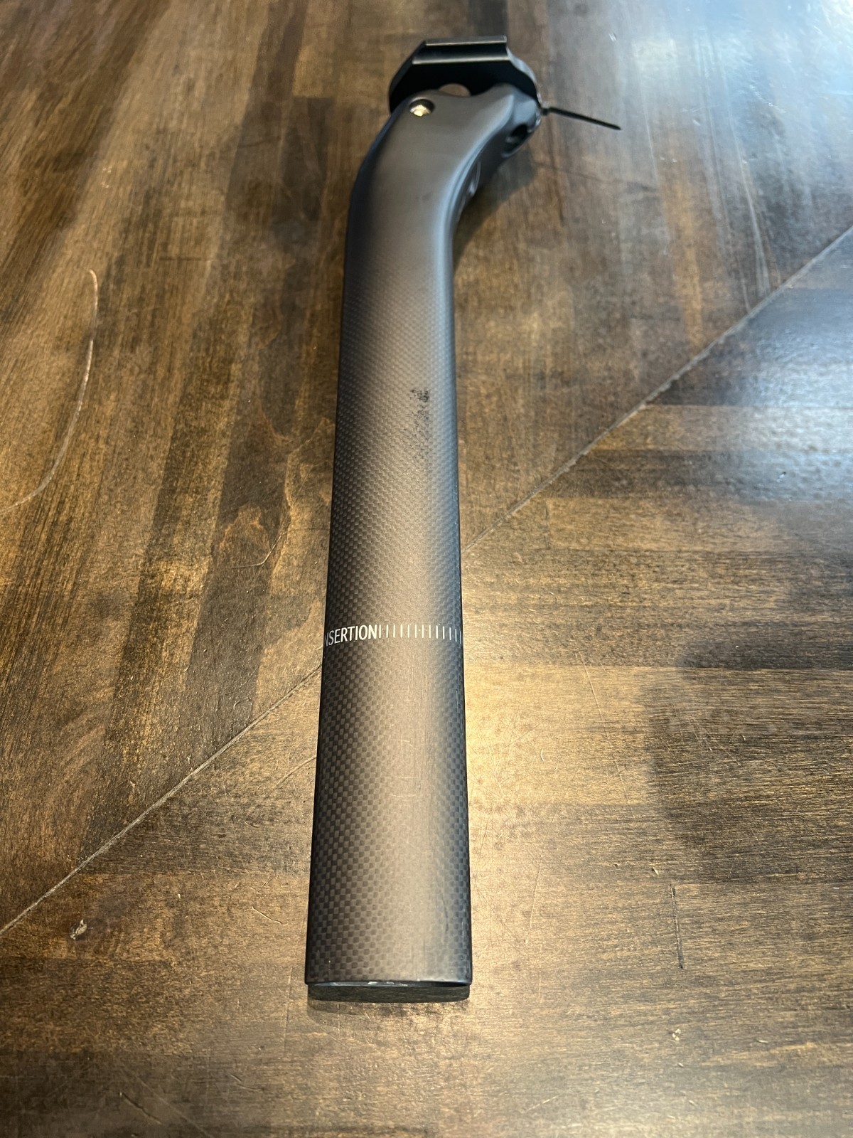 Pinarello Dogma F8/F10/F12 White 350mm 25mm Setback Carbon Bike Seatpost (Black)