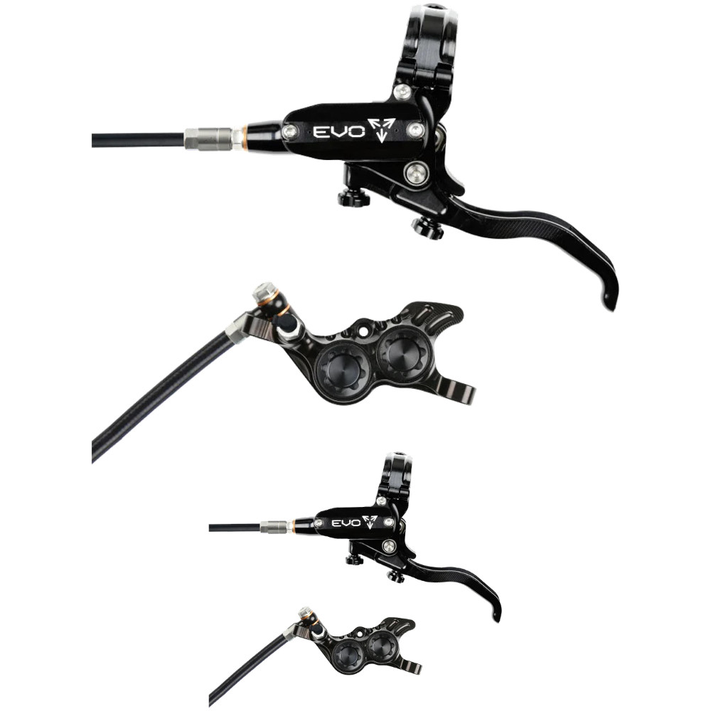 Hope Tech 4 Evo GR4 Disc Brake Set – 74mm Hydraulic, Four-Piston, Gravity &