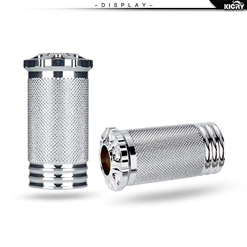 Shifter Peg Motorcycle Shift Lever Black CNC Billet Foot Pegs Chrome-A