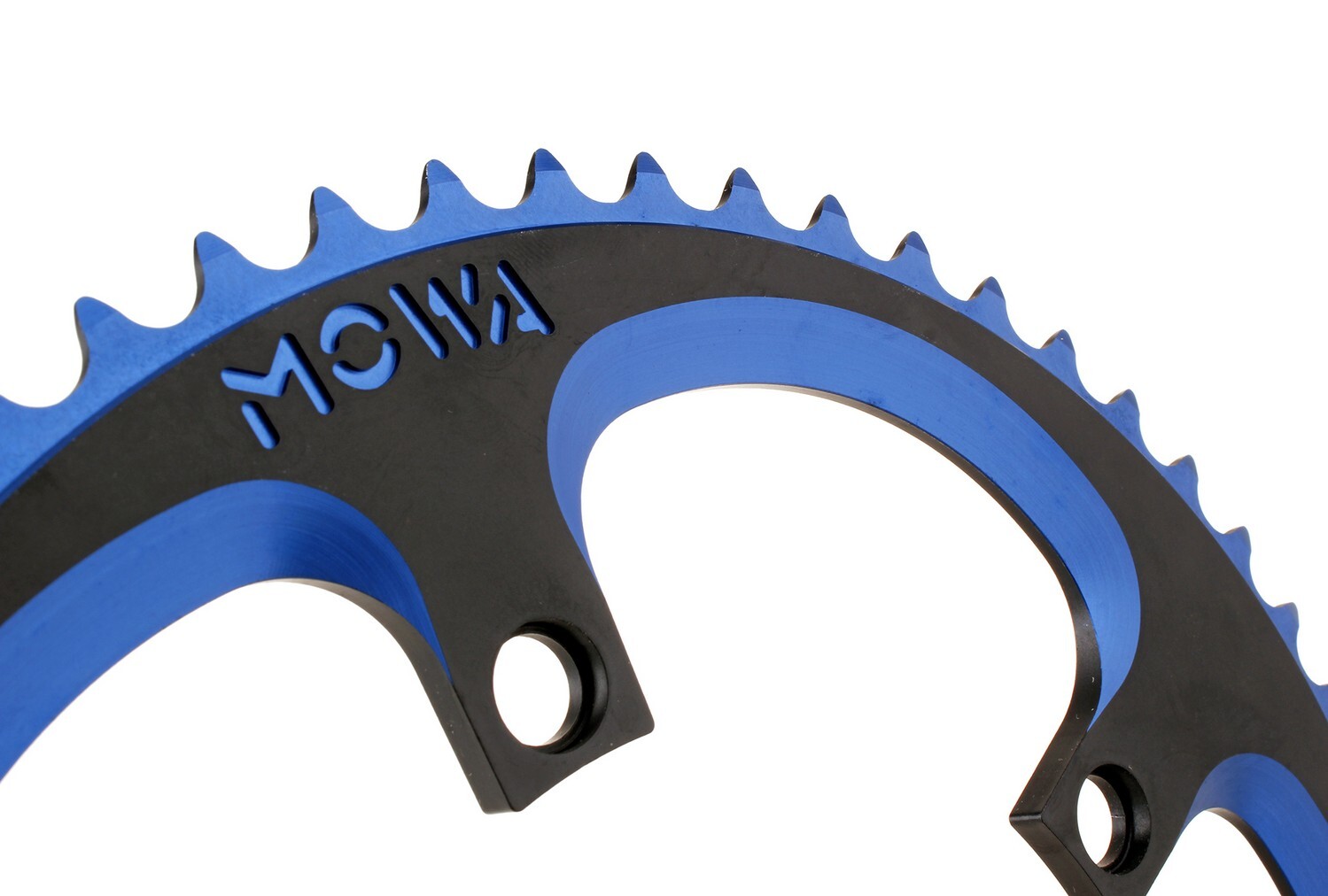 Mowa Road eBike Single Biking Chainring 56T For Shimano SRAM Campy Use Blue