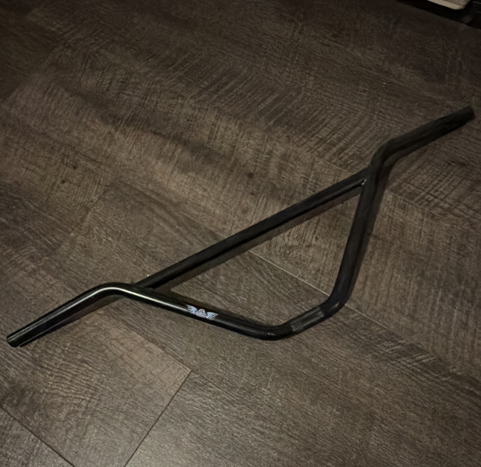 Stolen CH-04 BMX Handlebars Black Steel Bar 22.2mm Clamp, 28in x 9in