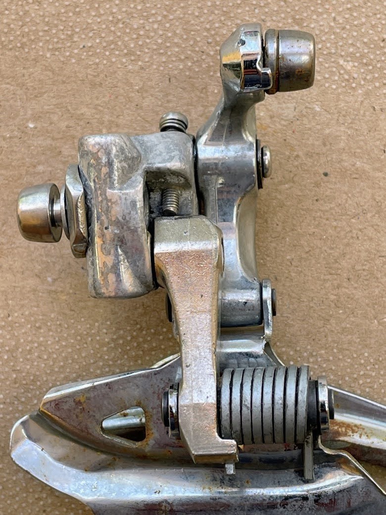 Campagnolo Avanti Triple Front Derailleur (Silver, Braze-on mount)