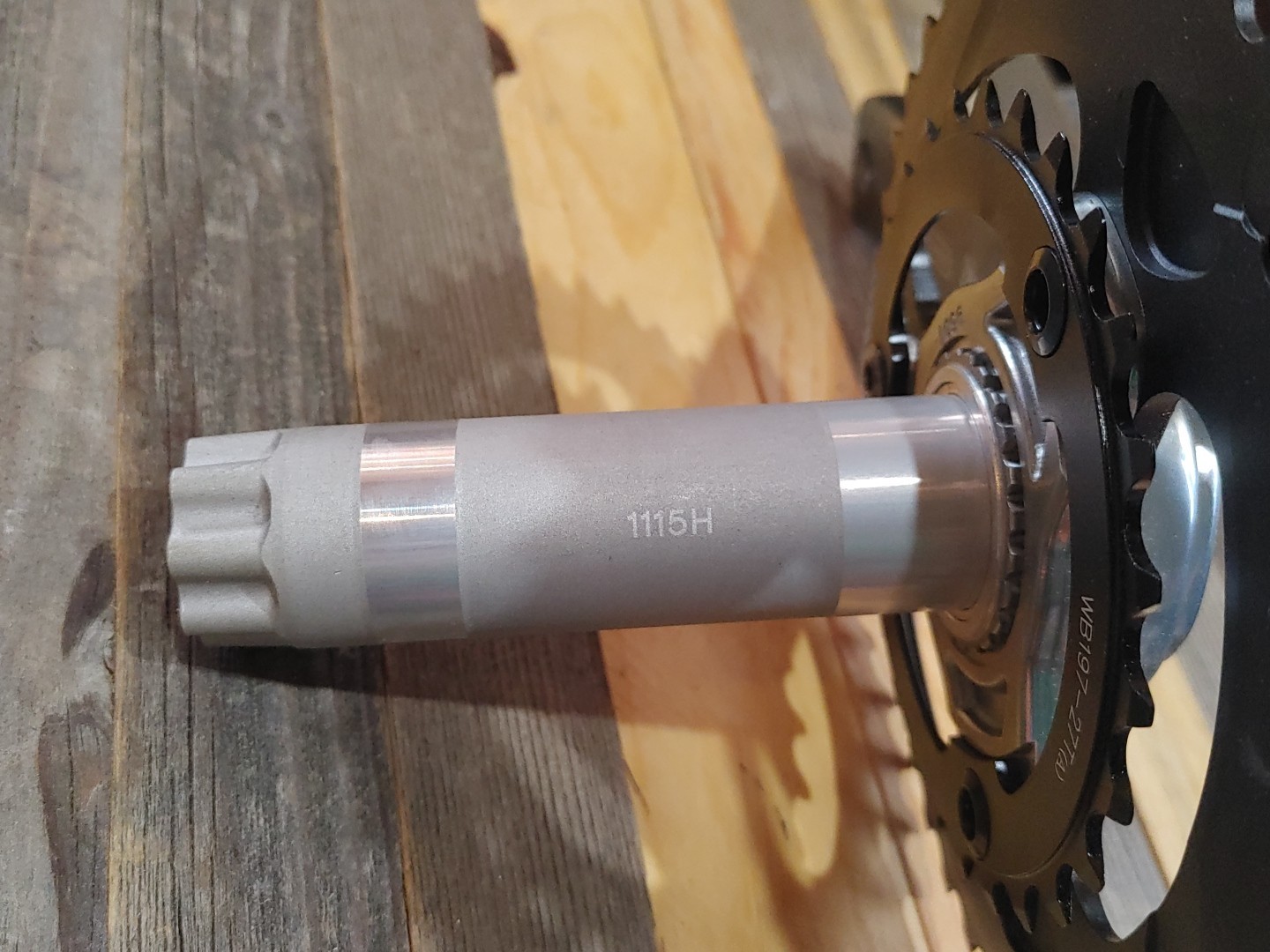 NOS FSA Afterburner Crankset 175 mm BB30 27/40T BCD 86 Hollow Forged Aluminum