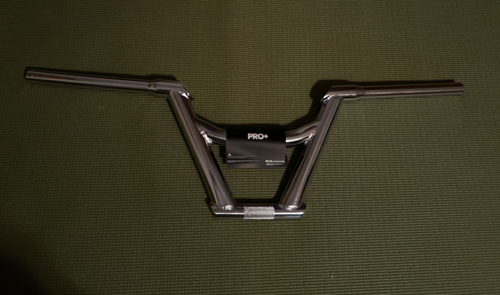 New Bmx Chrome Freestyle 169 Steel 22.2 Mm Handlebars