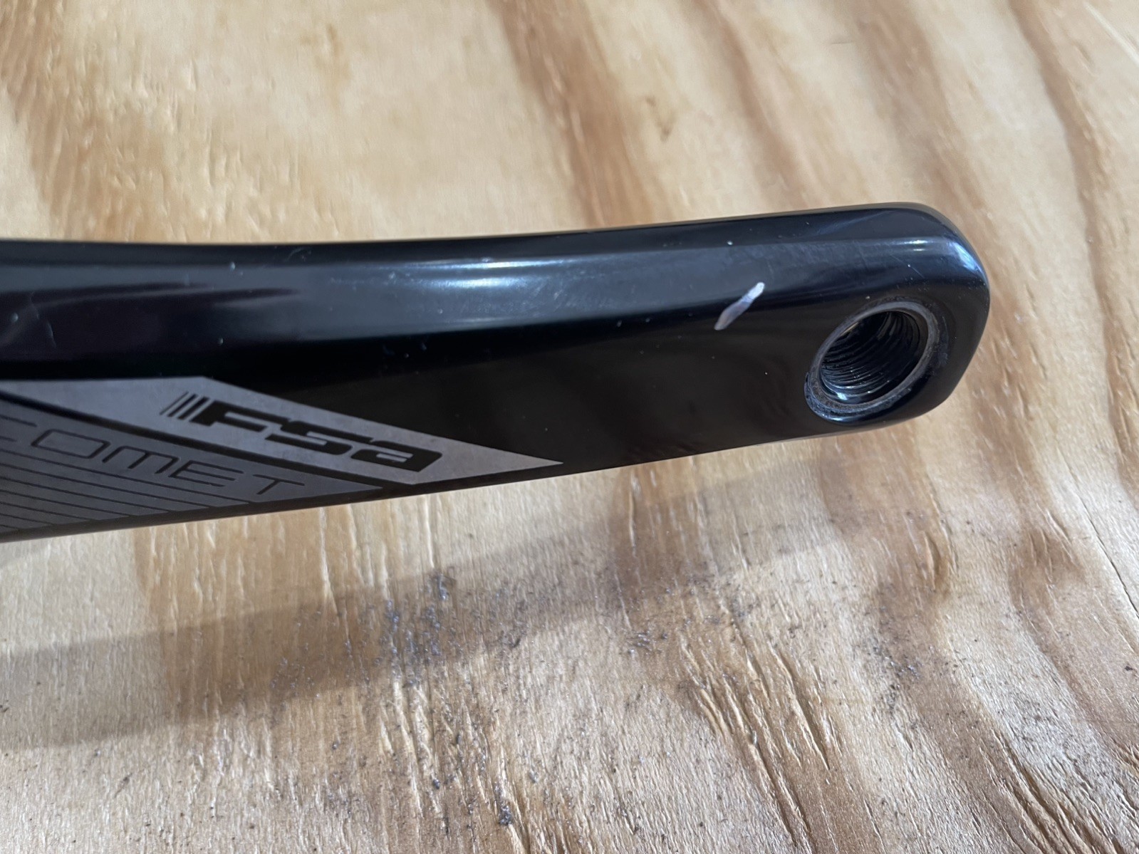 FSA Comet 175mm Fatbike Cranks for 100mm BB Wide Crankset BCD 104/64 – USED