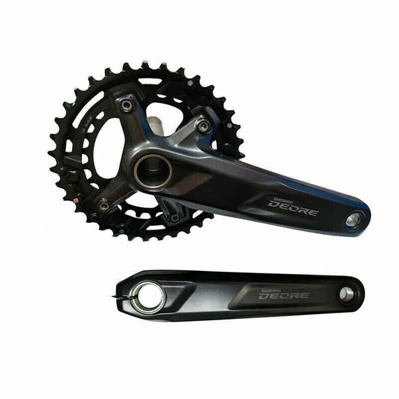 SHIMANO DEORE FC M4100 CRANKSET 2×10 Speed 170MM 175MM 36T 26T MTB Bike Bicycle