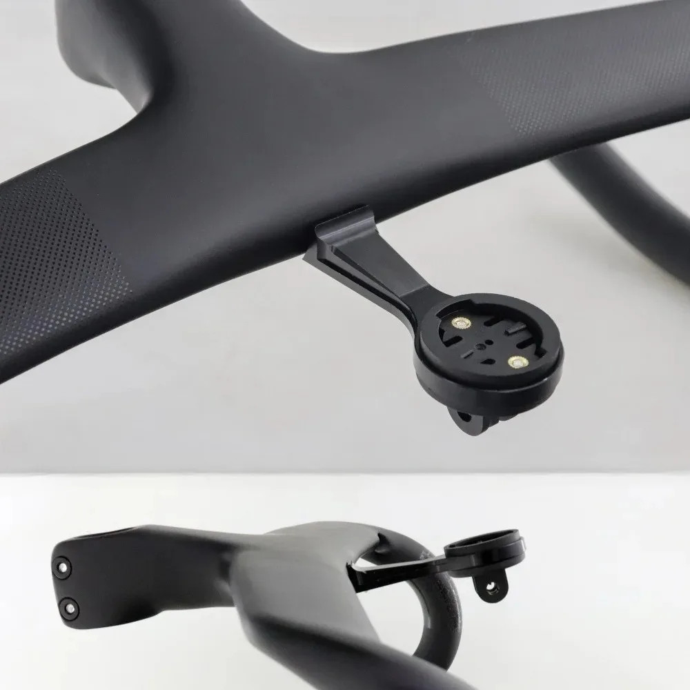 Road bicycle Carbon Bent Bar Internal Cable Routing 127mm Drop 75mm With Spacer