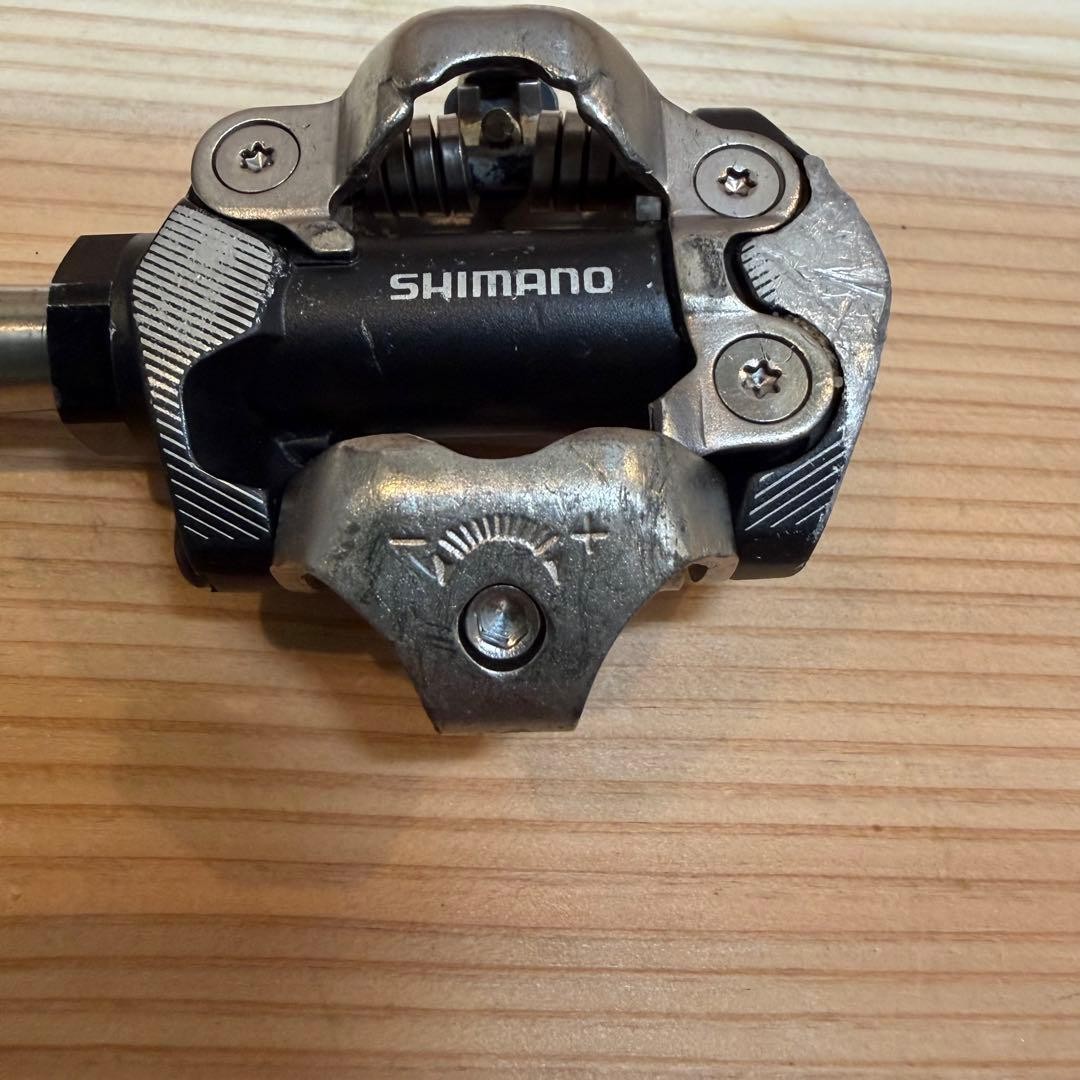 SHIMANO PD-M8100 SPD Pedals Used Smooth Rotation Minor Scratches