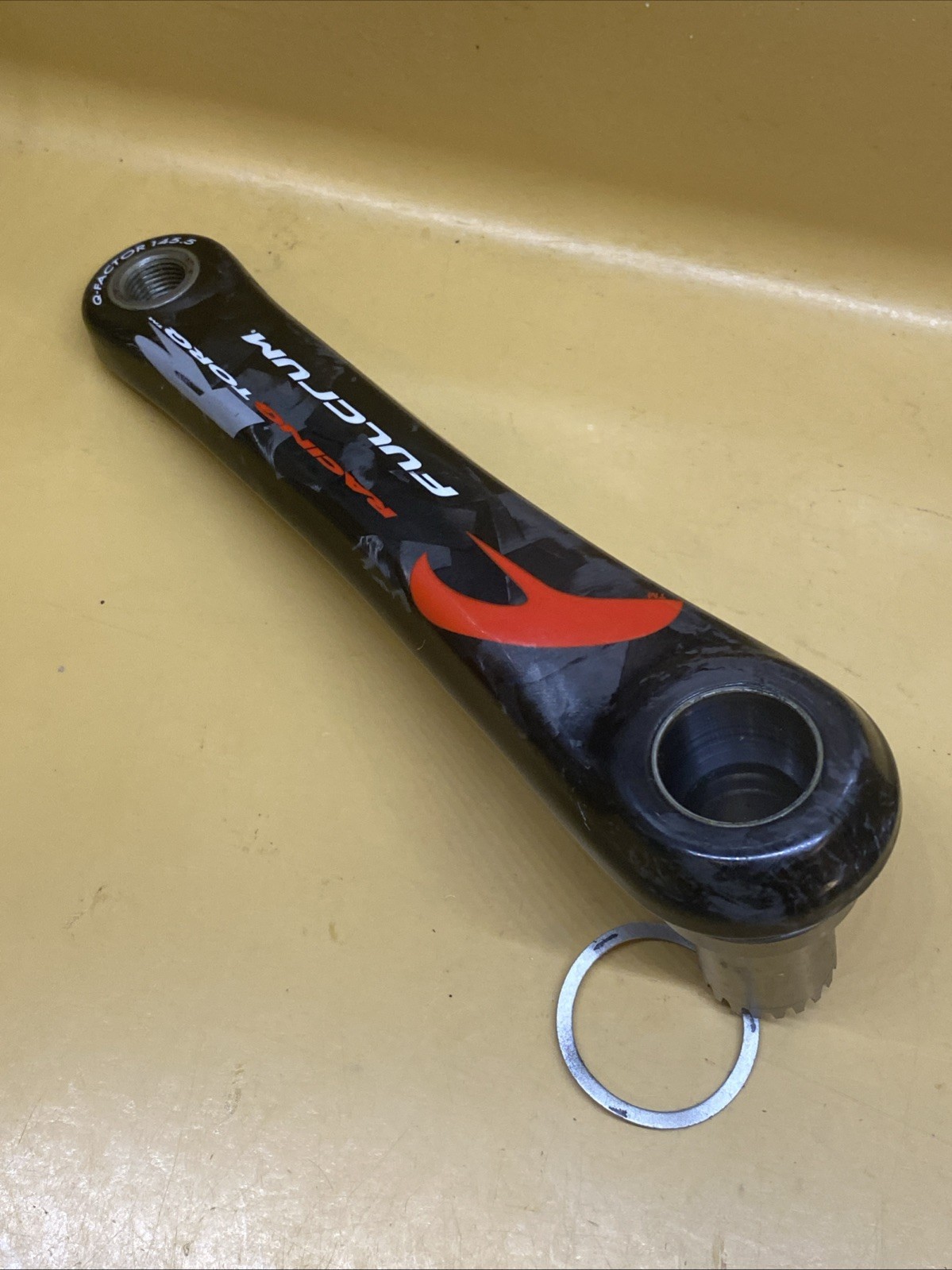 Fulcrum Racing R Torq Carbon 170mm Double 53/39t 130BCD Crankset Bottom Bracket