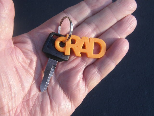 🔑RAD POWER BIKES Universal Battery Key w/black header & RAD Keychain ! 🔑