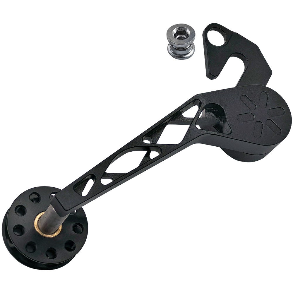 Black or Silver Aluminum Chain Tensioner for Brompton PLine 5/6/7 Speed